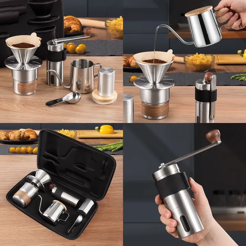 Hand Brewed Coffee Set Outdoor - Coffee Equipment Gift Set review and price