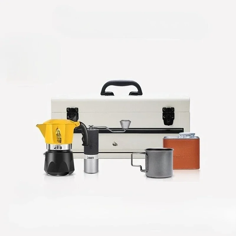 Camping Coffee Box Mocha Pot O - Coffee Equipment Gift Set review and price