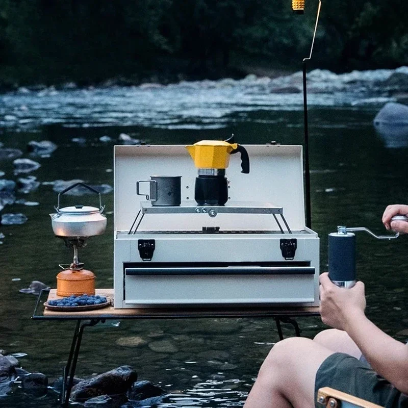 Camping Coffee Box Mocha Pot O - Coffee Equipment Gift Set review and price