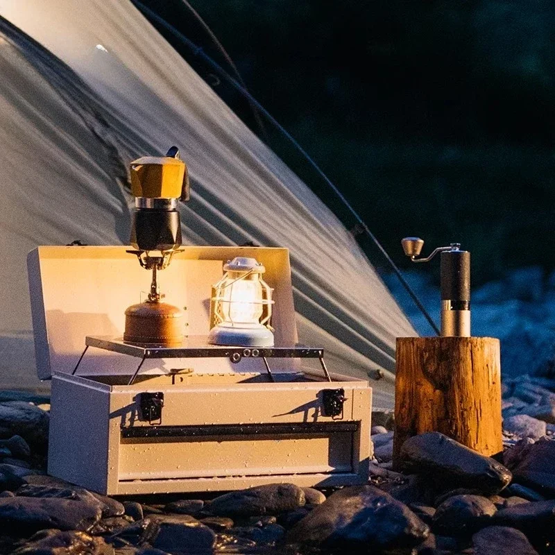 Camping Coffee Box Mocha Pot O - Coffee Equipment Gift Set review and price