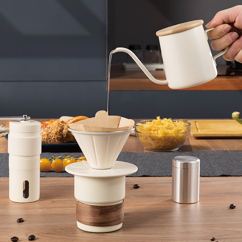 Hand brewed coffee pot set, po - Coffee Equipment Gift Set review and price