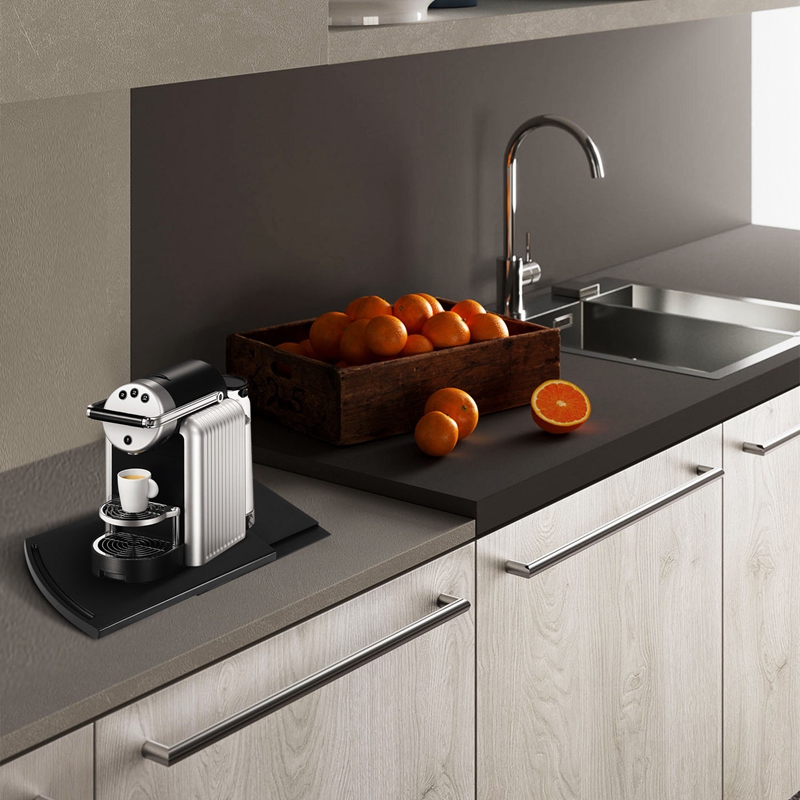 Kitchen Sink Sliding Coffee Tr - Coffee Equipment Tray review and price