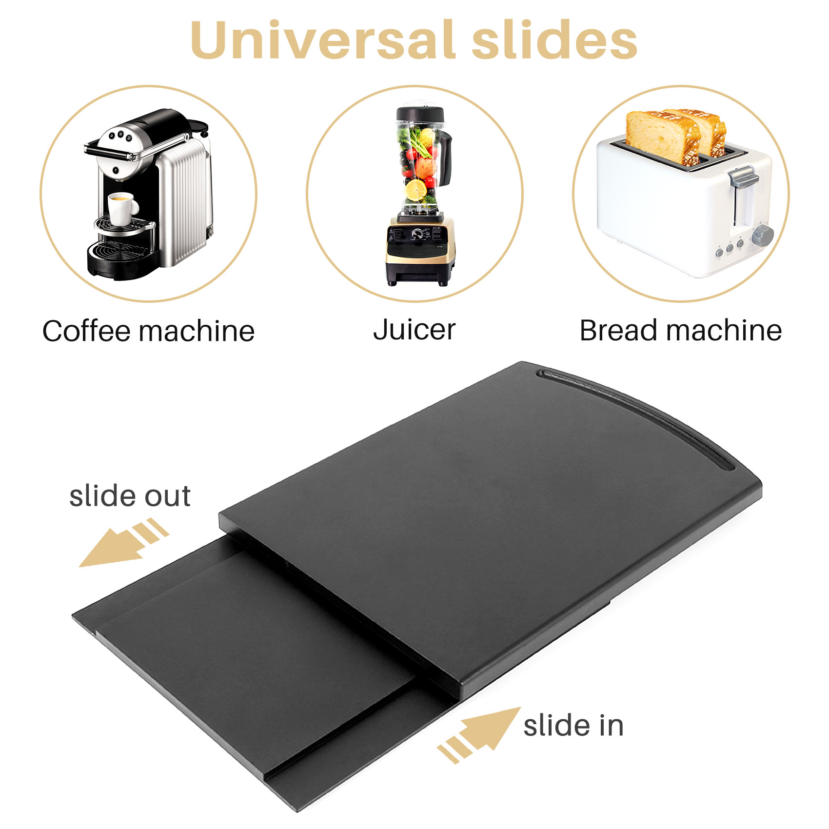 ABVJ-Kitchen Sink Sliding Coff - Coffee Equipment Tray review and price