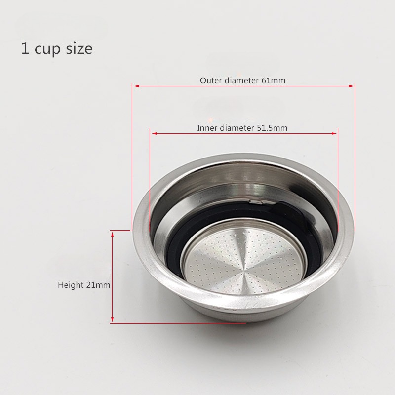 51mm Pressurized Porous Filter - Coffee Extraction Equipment review and price