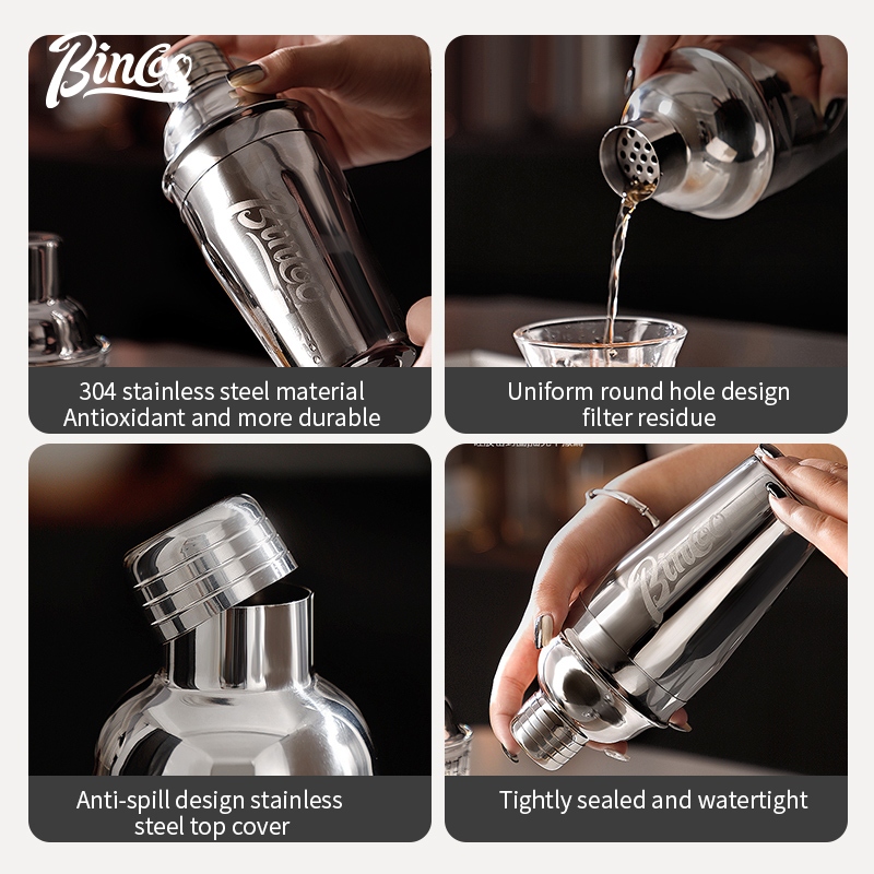 BINCOO Stainless Steel Shaker  - Coffee Equipment And Tools review and price