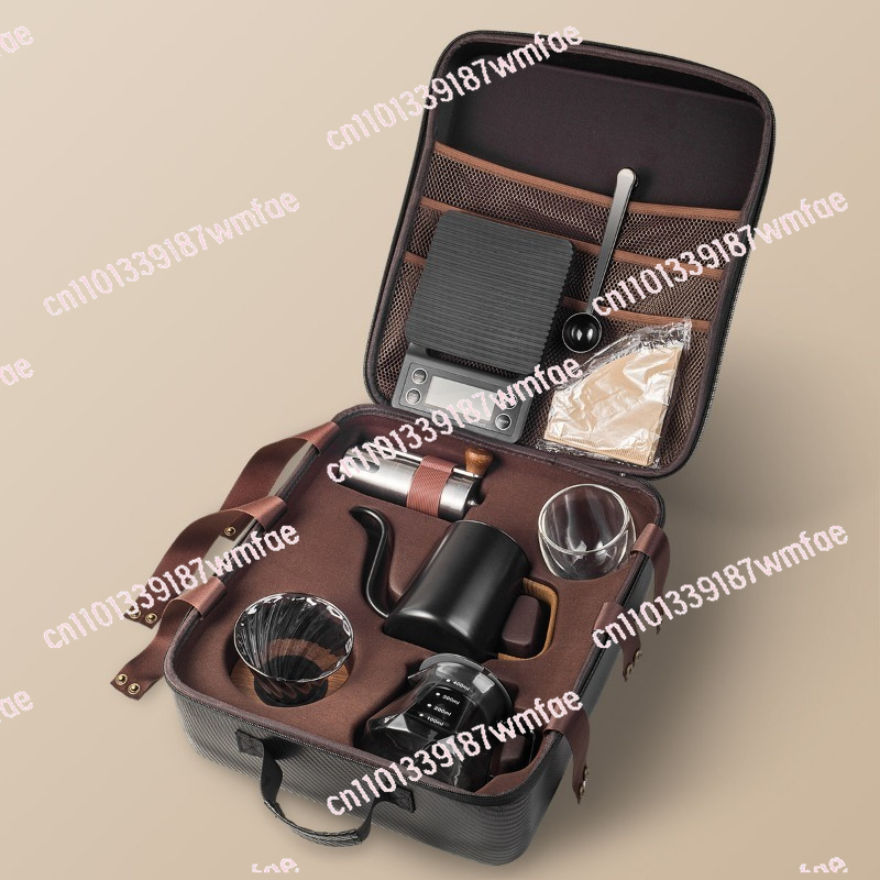 Hand brewed coffee set, outdoo - Coffee Equipment Gift Set review and price