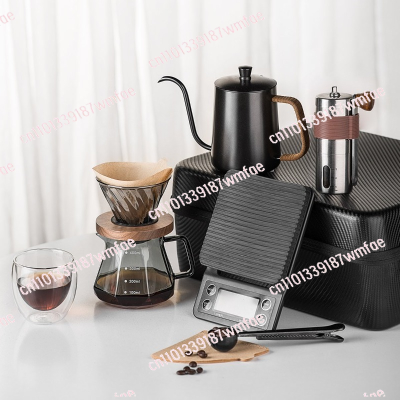 Hand brewed coffee set, outdoo - Coffee Equipment Gift Set review and price