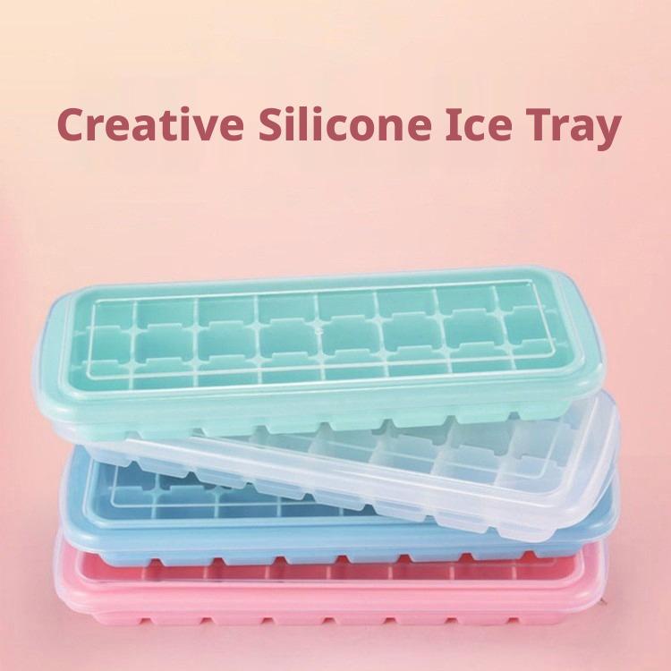 Silicone Ice Cube Tray With Li - Coffee Equipment Tray review and price