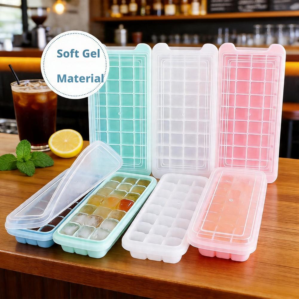 Silicone Ice Cube Tray With Li - Coffee Equipment Tray review and price