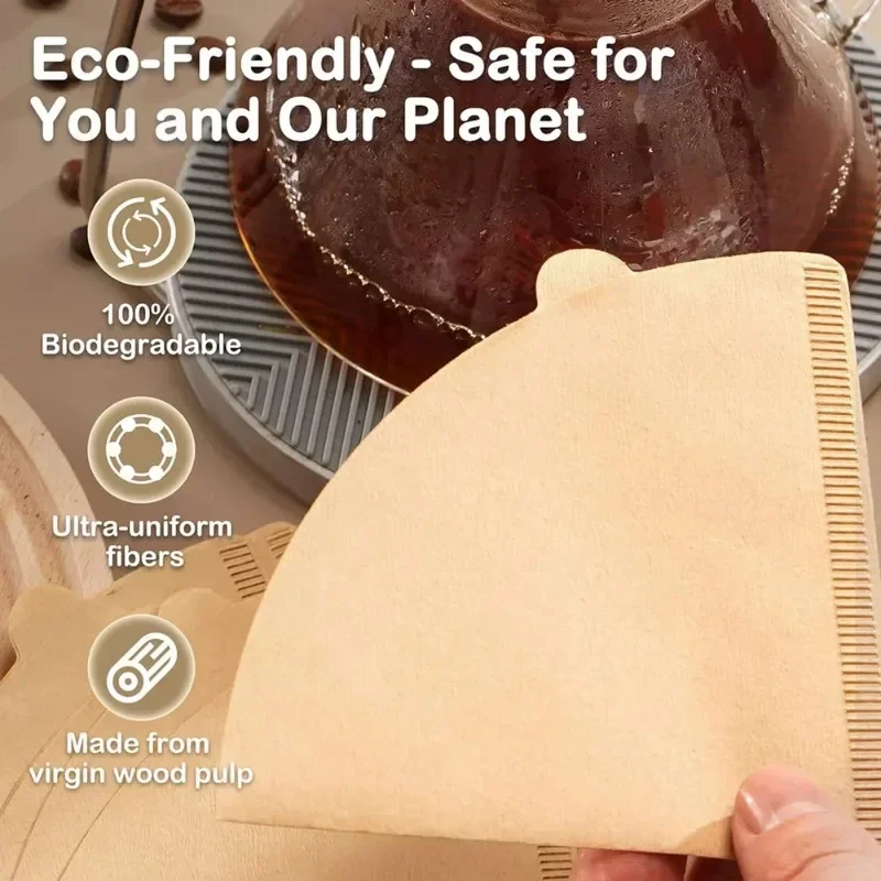 Wood Pulp 02 Cone Filter Pour  - Coffee Equipment Distributor review and price